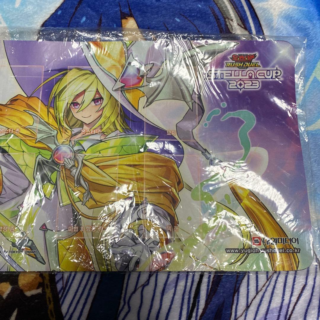 遊戯王 ラッシュデュエル 破滅の竜魔導士 ハーフ プレイマット 未開封