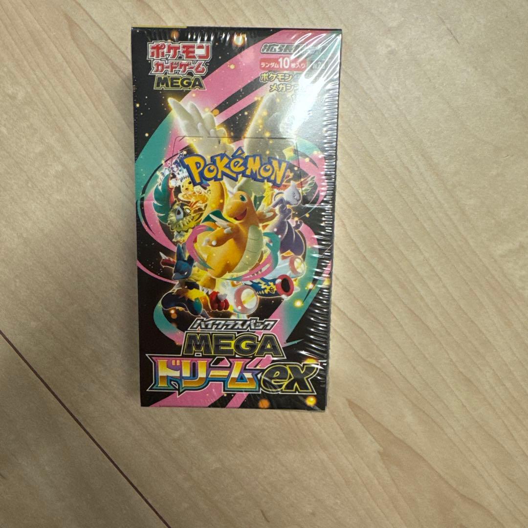 【完全未開封新品】ポケモンカードゲームMEGAドリームEX boxシュリンク付き