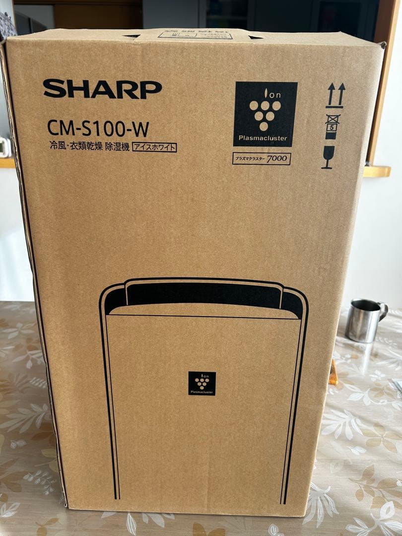冷風.衣類乾燥機除湿機　SHARP CM-S100