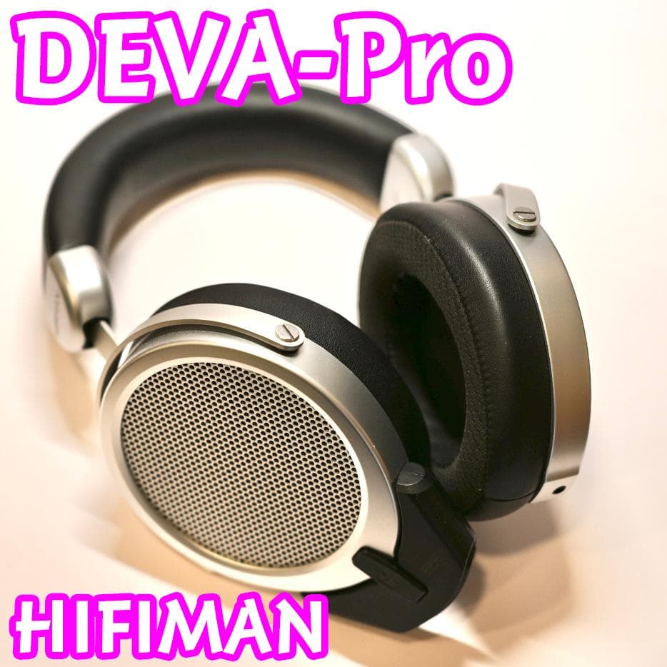 DEVA Pro HIFIMAN ワイヤレスヘッドホン シルバー ブラック