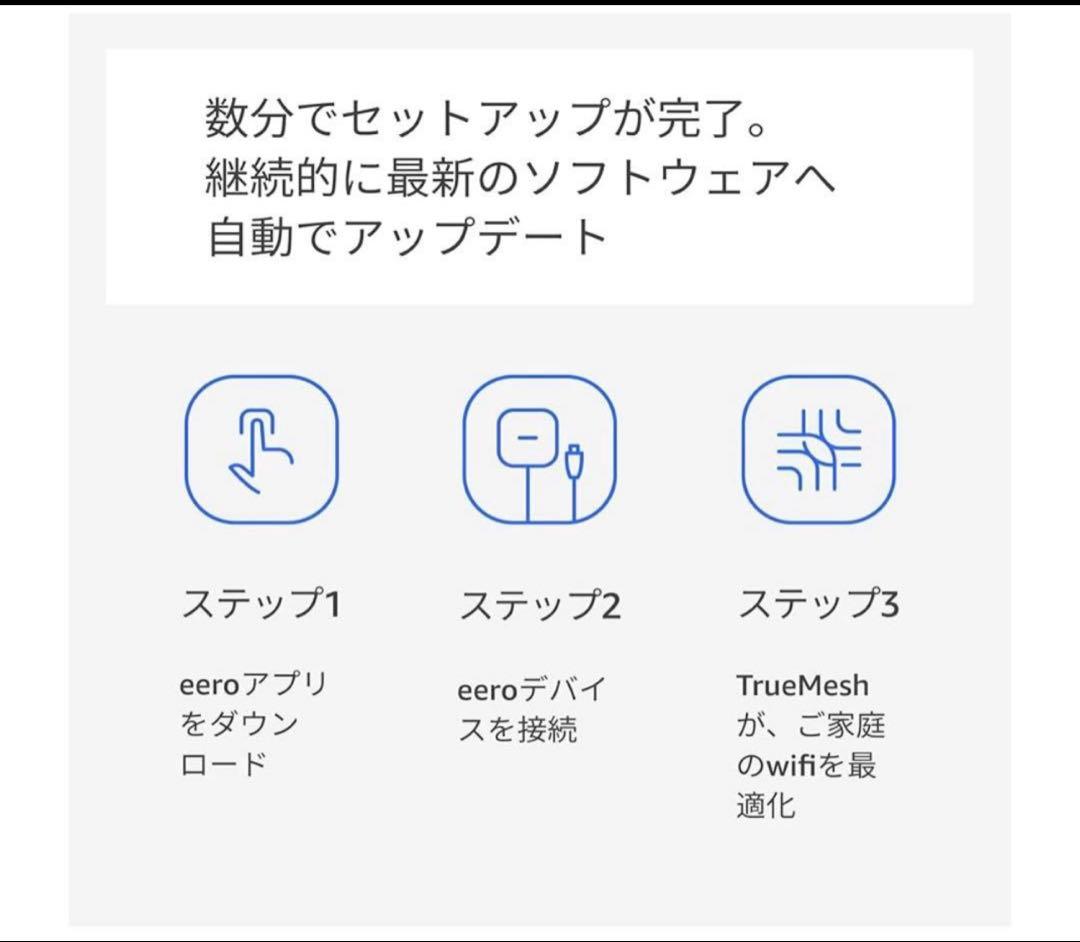 【新品、未使用品】 Amazon eero Max 7 wifi ルーター |