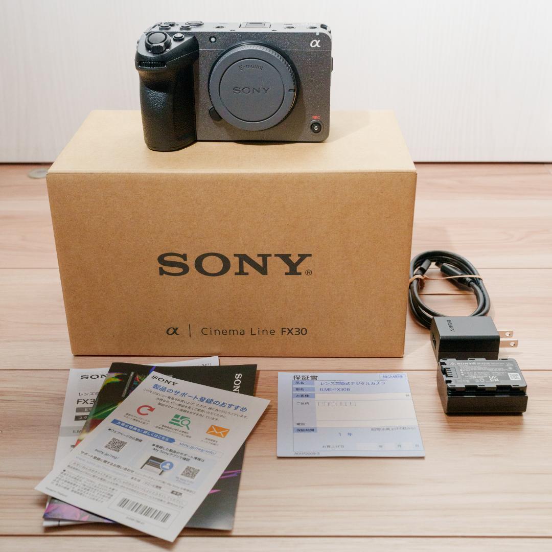 SONY FX30B Cinema Line 保護フィルム付き