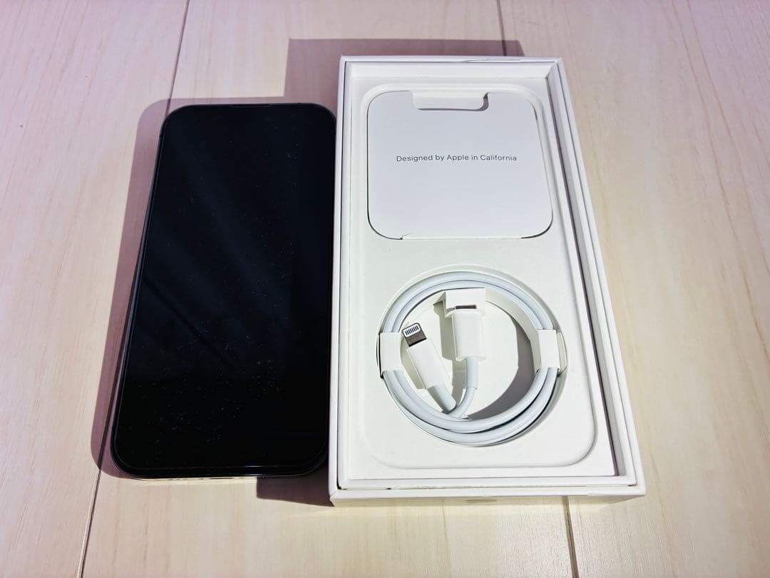 【極美品】iPhone 14 Pro ディープパープル 本体