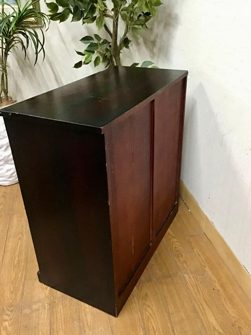 管253☆時代箪笥☆民芸調家具☆レトロチェスト