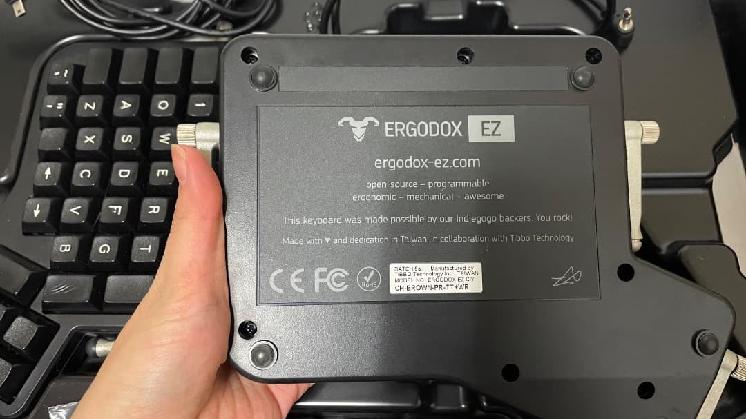 ERGODOX EZ プログラム可能キーボード 本体