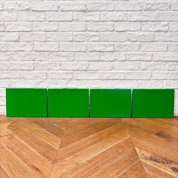 64849★4枚セット USM ハラーシステム パネル グリーン 穴なし 棚板