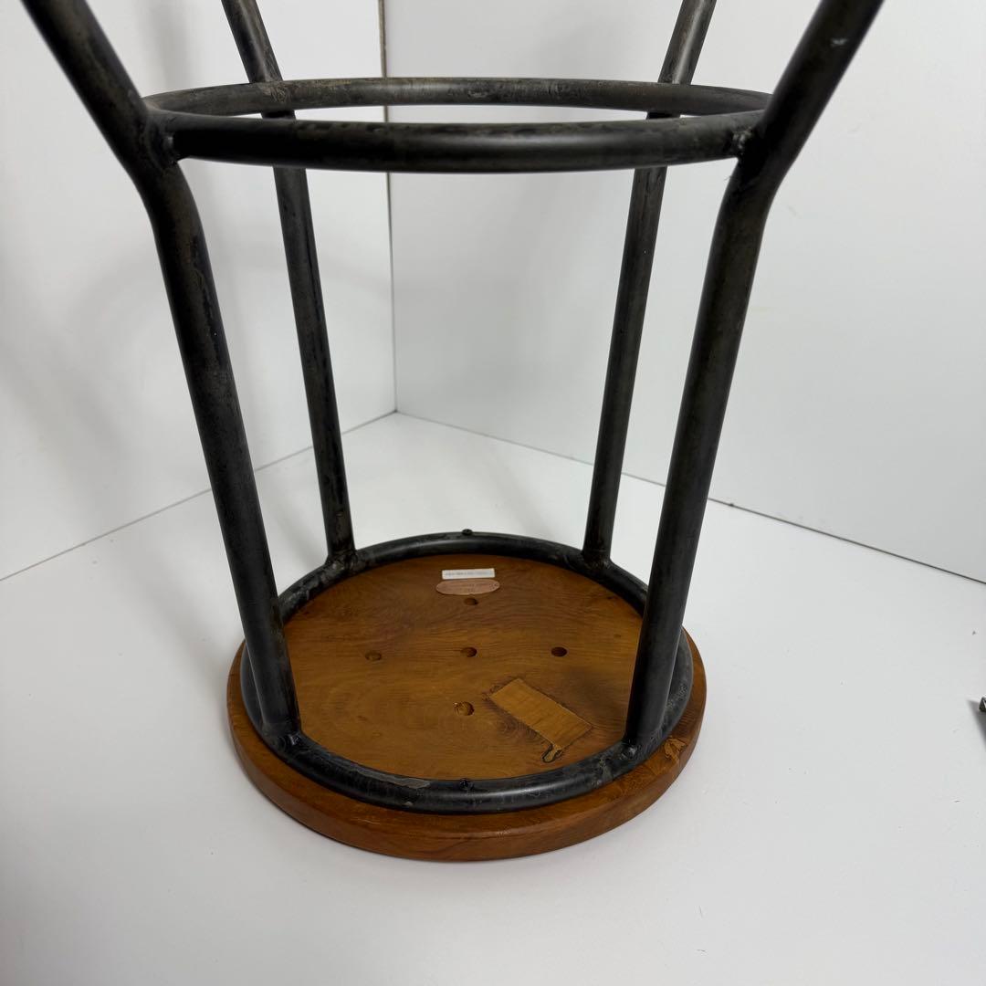 マディ ビンテージ アイアンスツール チェア　アジアン