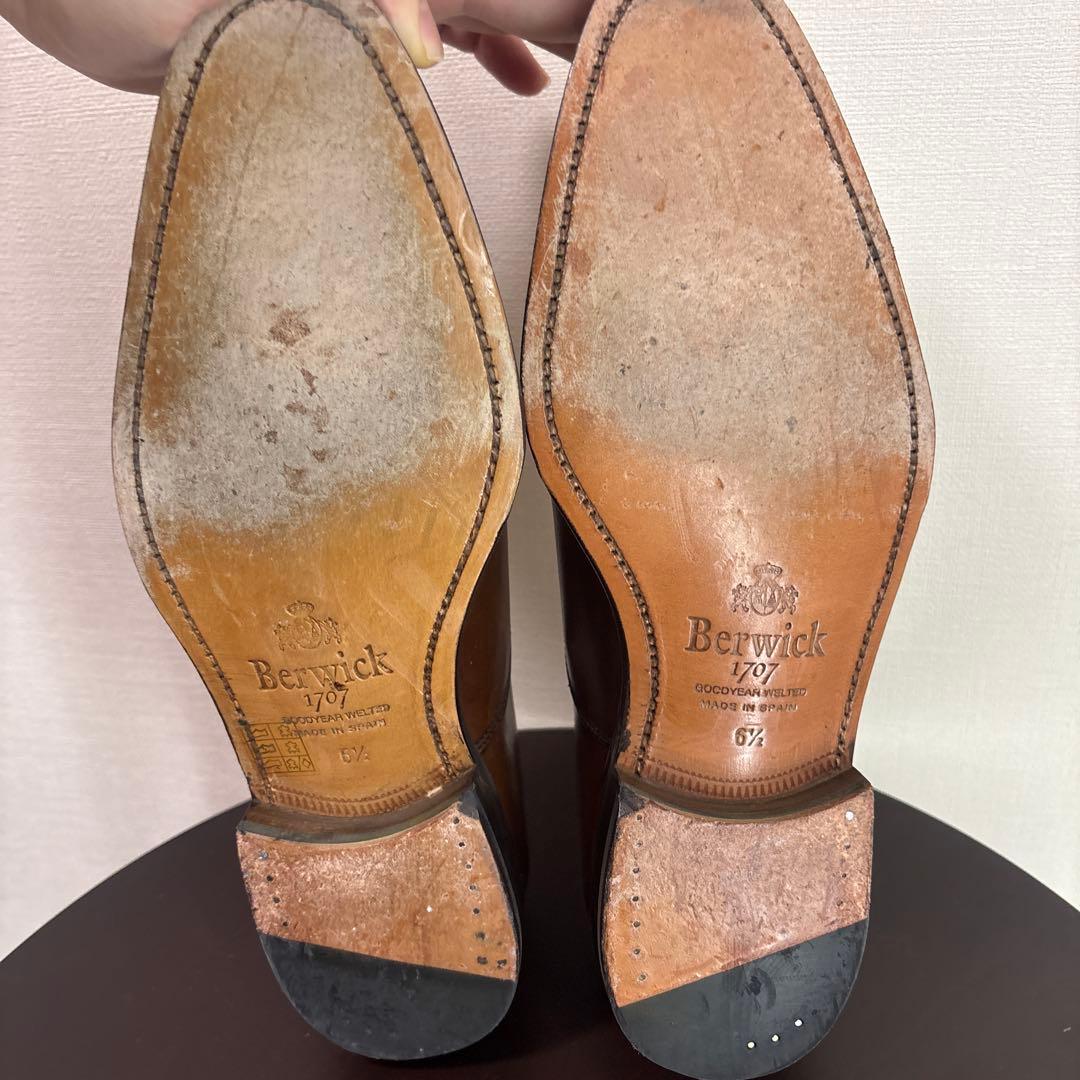 Berwick バーウィック　モンクストラップ