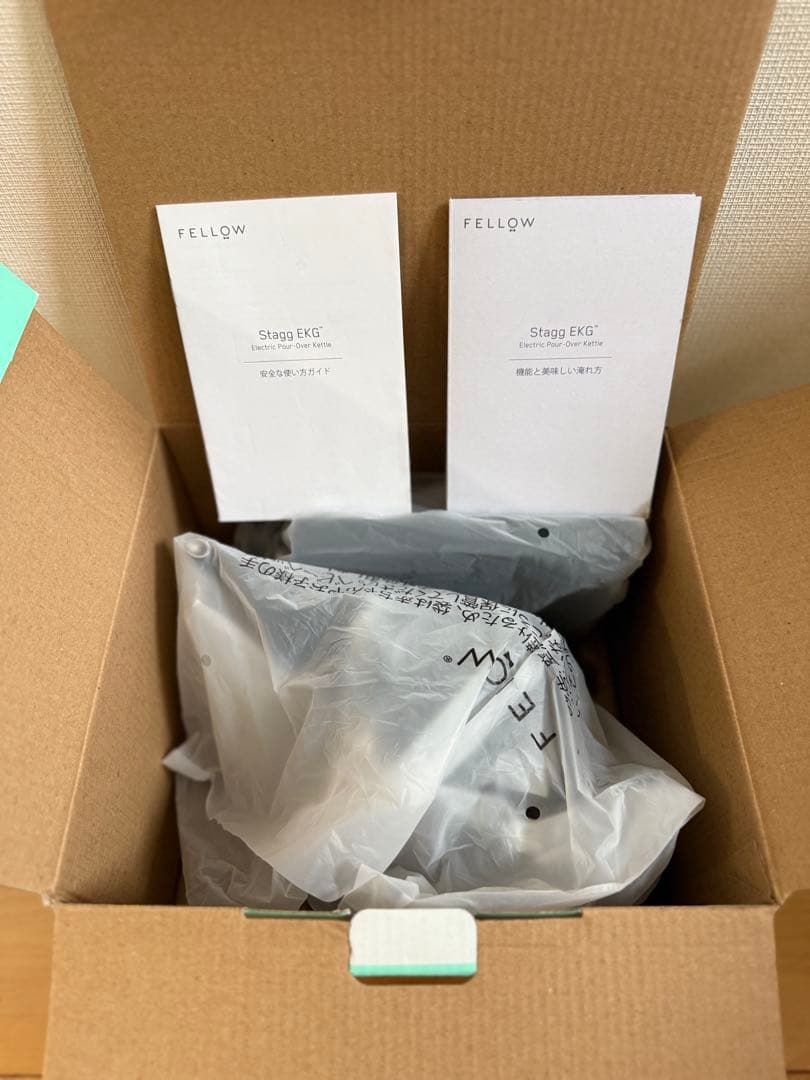 【未使用】Fellow Stagg EKG 電気ケトル／日本仕様