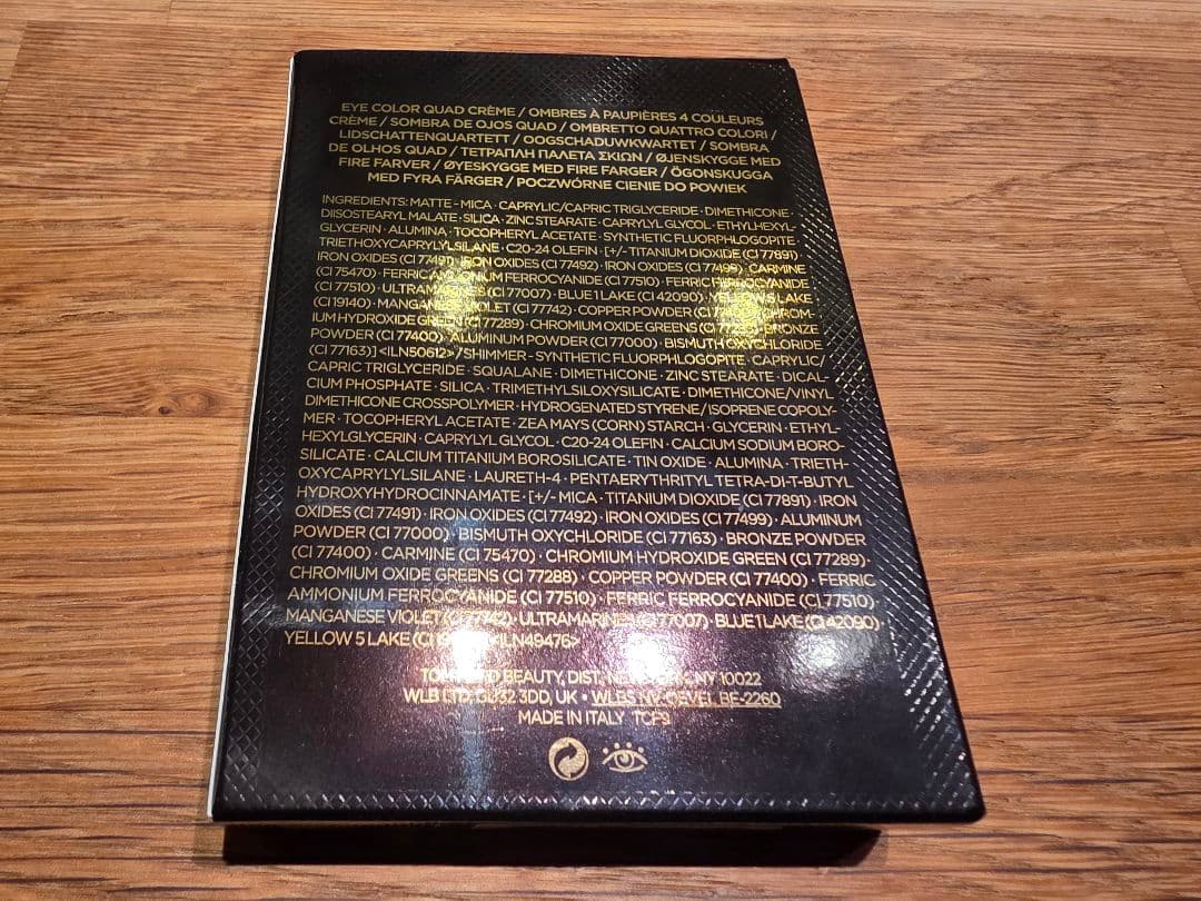 TOM FORD アイカラークワッドクリーム 39 VIOLET SATINE