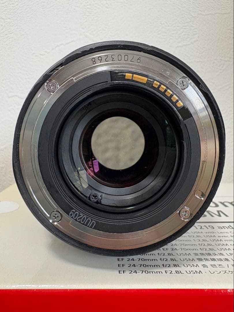 ◎美品◎Canon EF 24-70mm f/2.8L レンズ