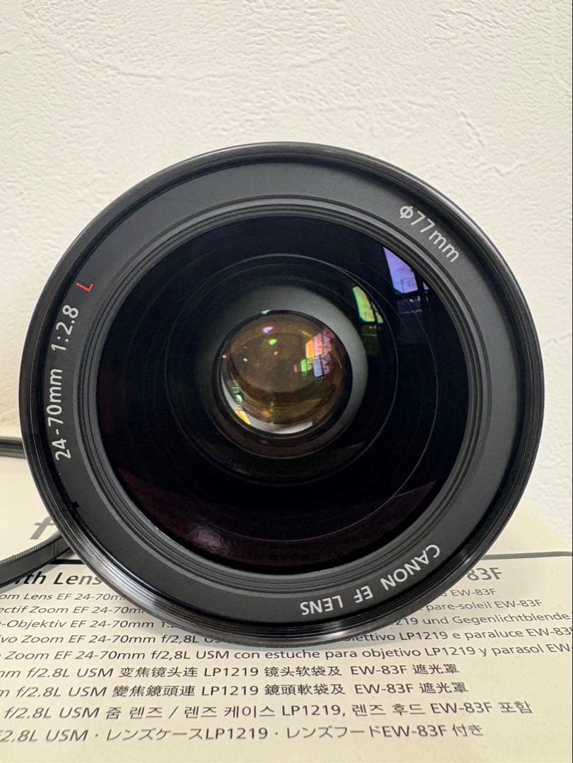 ◎美品◎Canon EF 24-70mm f/2.8L レンズ