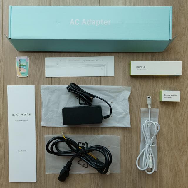 Atmoph Window 2 [Wood] (ウォールナット)セット