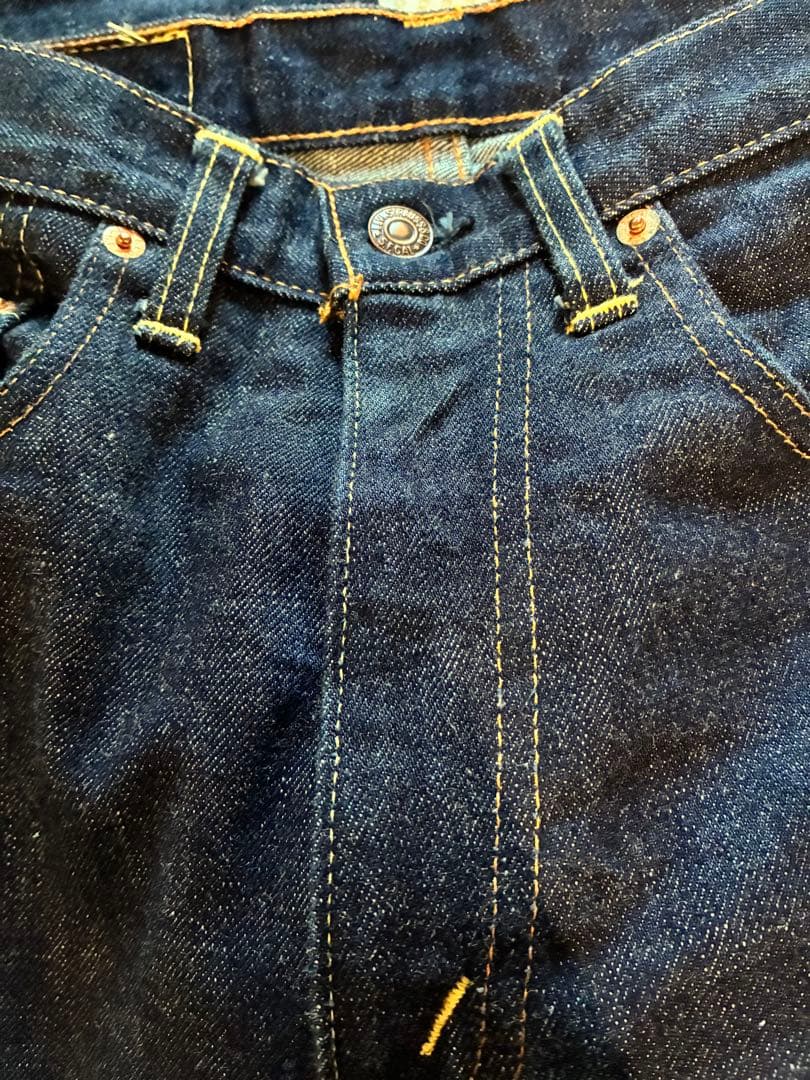 真紺　Levi's 555 90年代　バレンシア工場　517