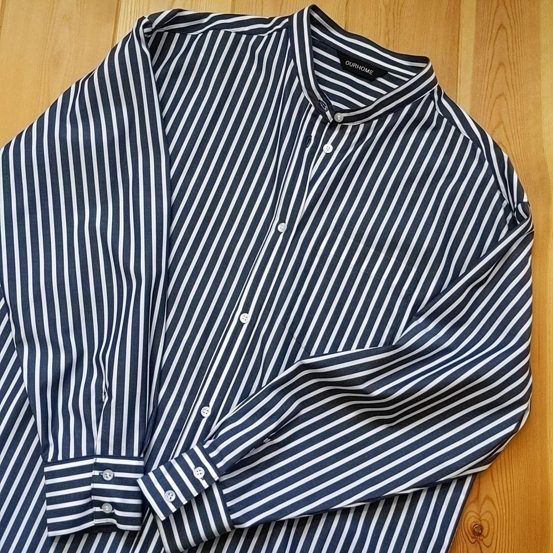 【新品】OUR 播州織 ベーシックシャツ シャツワンピ ワンピース