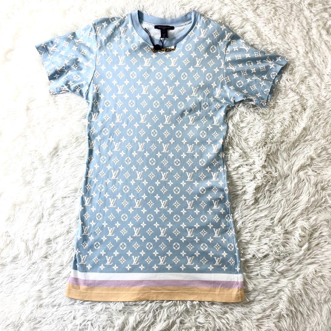 ルイヴィトン　ワンピース　ネックチェーン　モノグラム　23年　XSサイズ