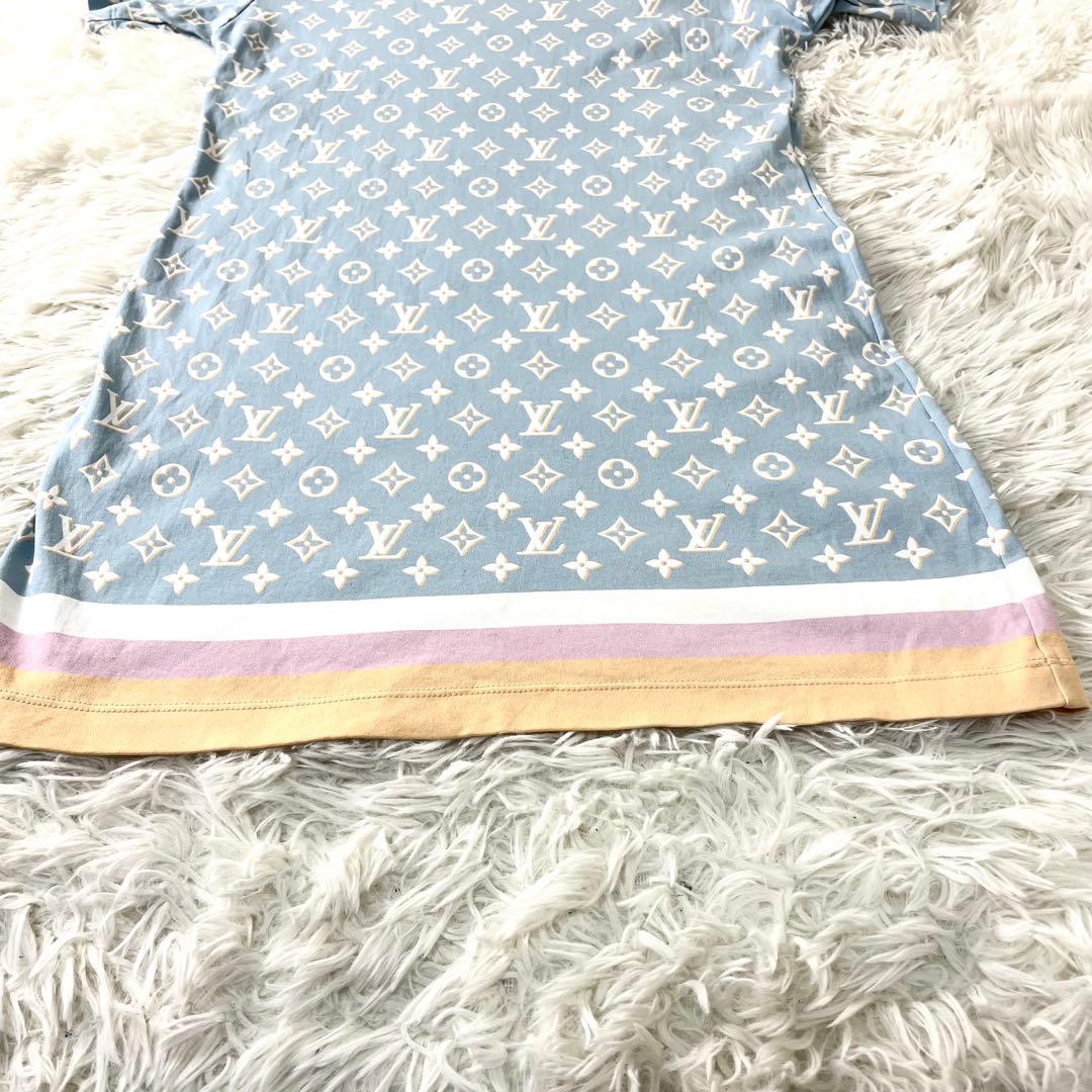 ルイヴィトン　ワンピース　ネックチェーン　モノグラム　23年　XSサイズ