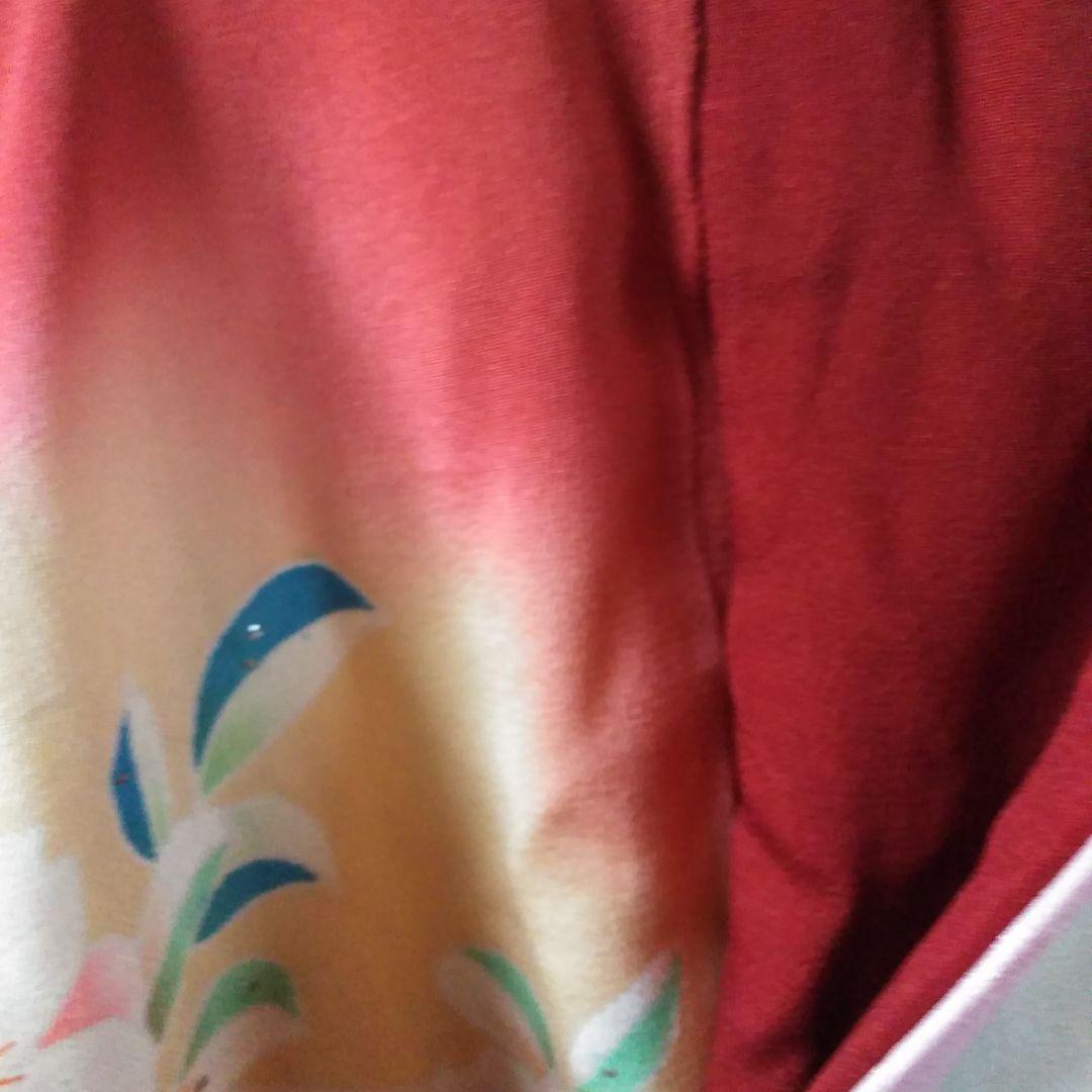 アンティーク古布着物　人形着物　市松人形着物　重ね着つき