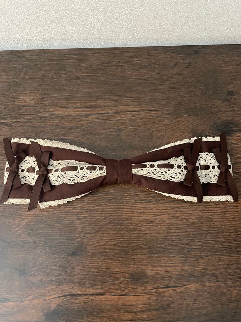 Chalmiereベイクドベリーロング丈ジャンスカ　ヘッドドレスセット