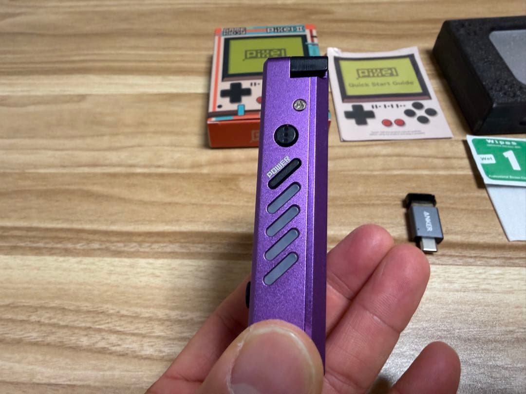 GKD Pixel2 紫 64GB＋256GB ケース・Wi-Fiドングル