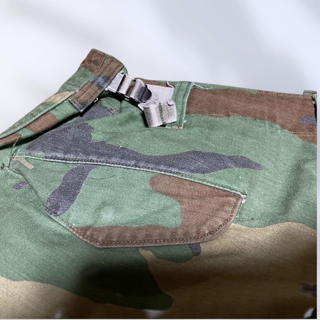 米軍実物 80s 初期型 BDU ウッドランドカモ TALON ZIP