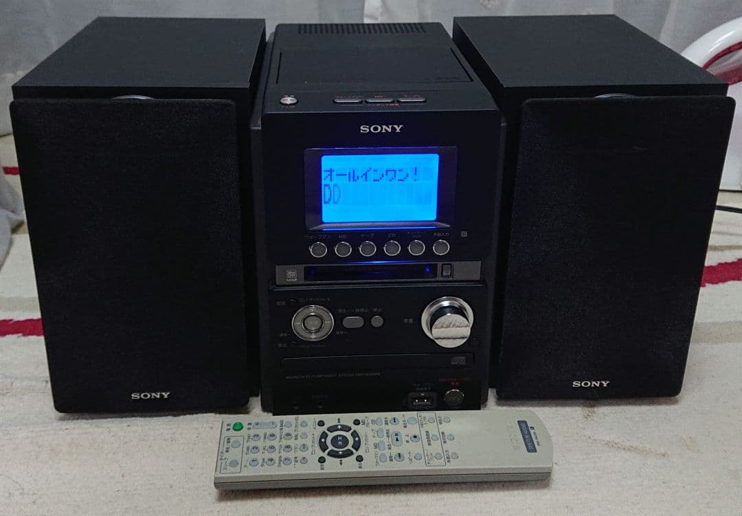 SONY ミニコンポ  CMT-M35WM ブラック