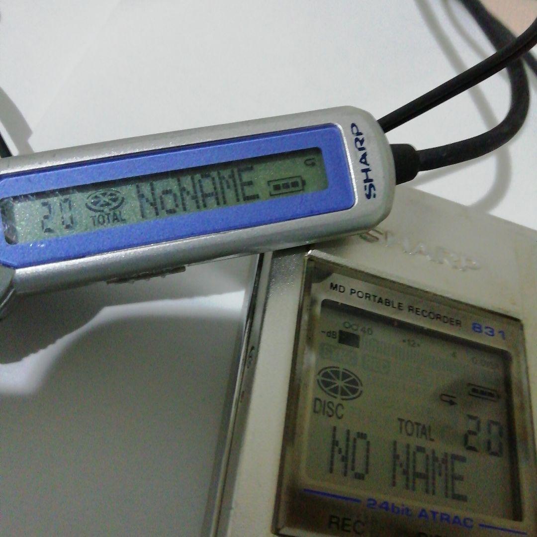SHARP MD ポ―タブルレコ―ダ―　MD MT 831−S