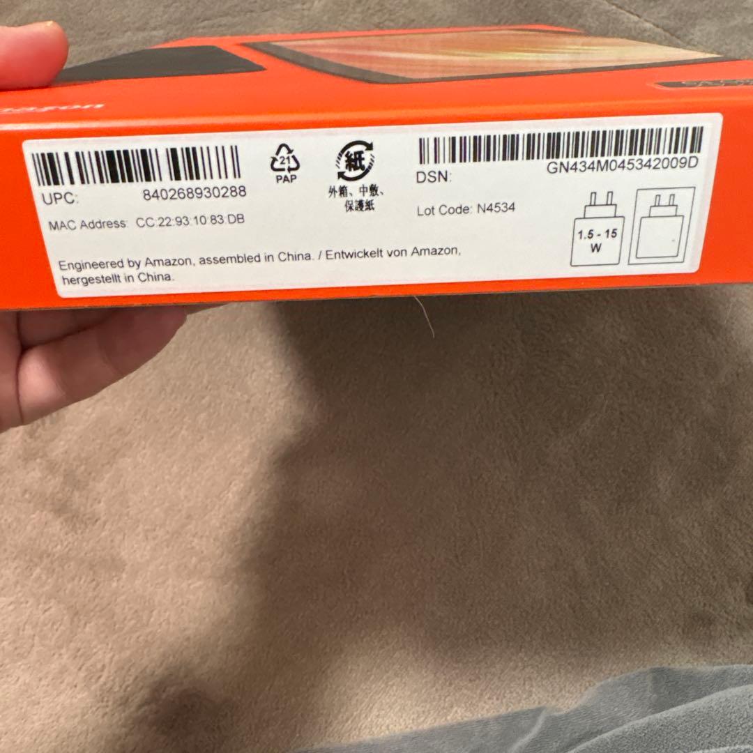 新品未開封fire HD 10 タブレット 64GB ブラック 定価23980円