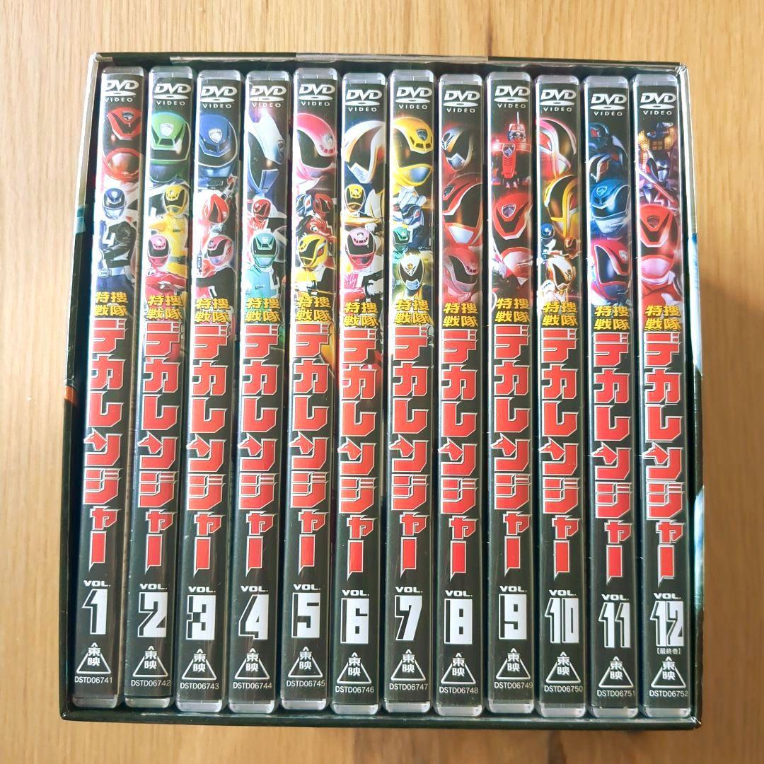 特捜戦隊デカレンジャー DVD 全12巻+スペシャルDVD 中古品 動作確認済