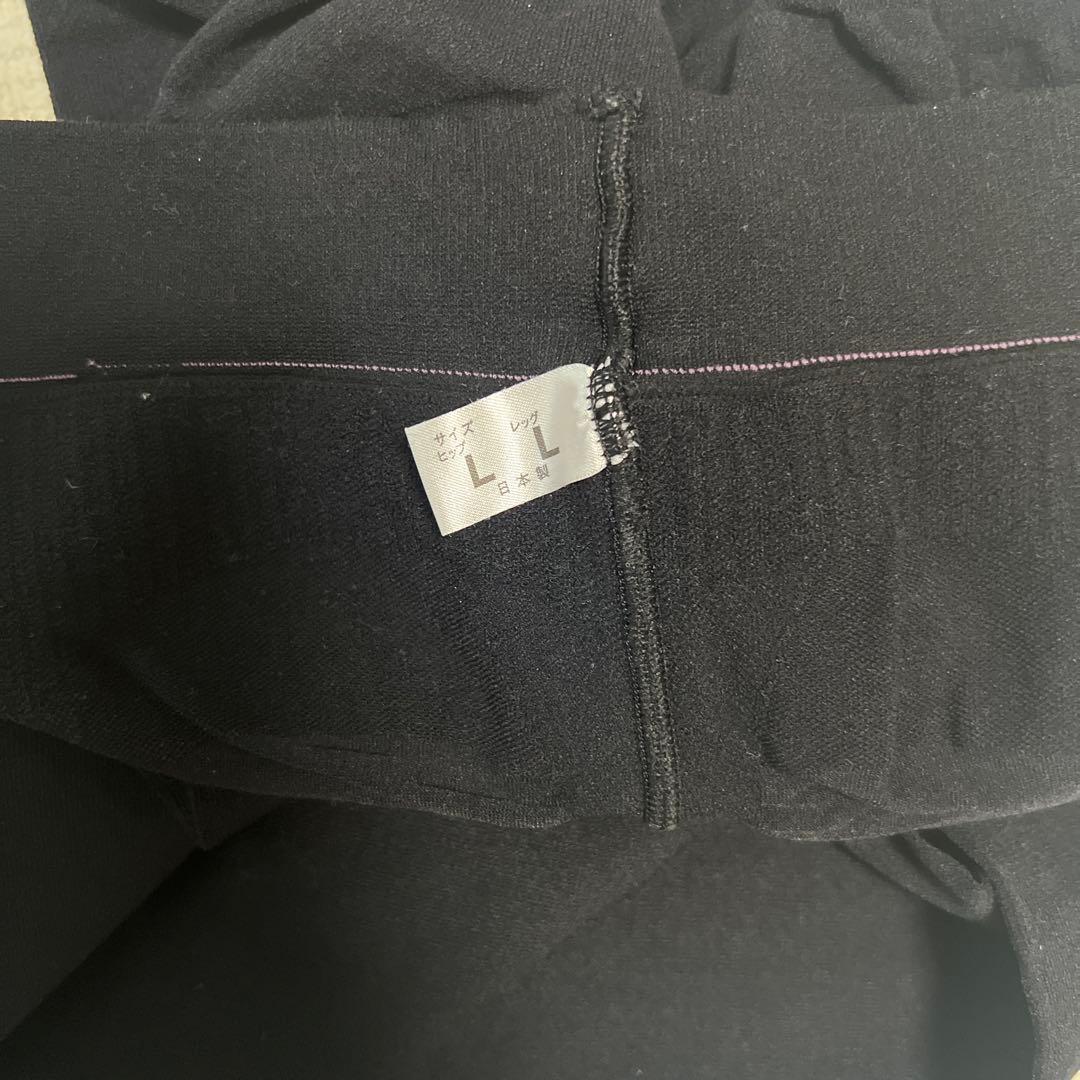 【お値下げ中】マルコ　着圧タイツ　ストッキング 3点セット L-Lサイズ 黒 茶