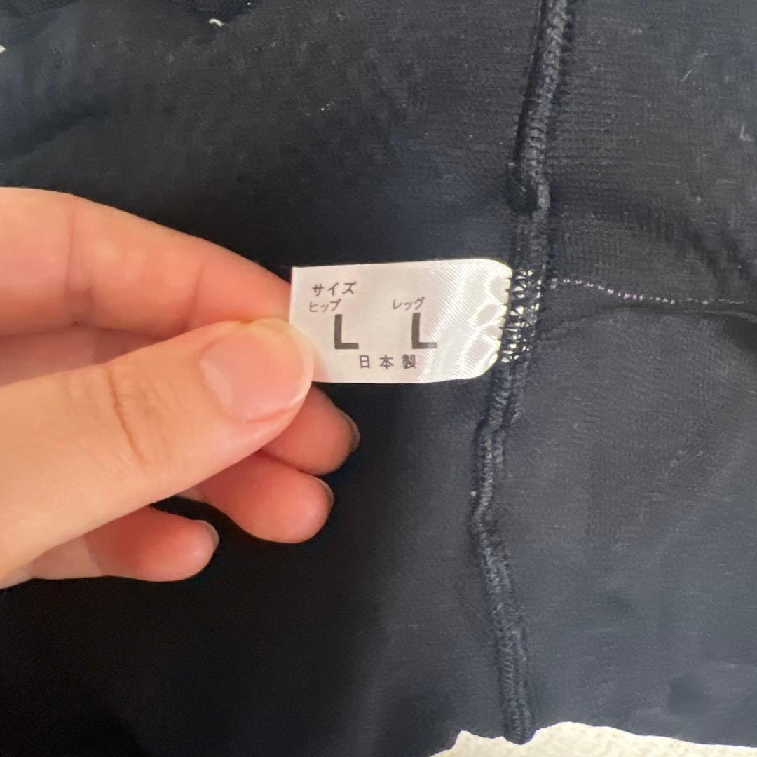 【お値下げ中】マルコ　着圧タイツ　ストッキング 3点セット L-Lサイズ 黒 茶