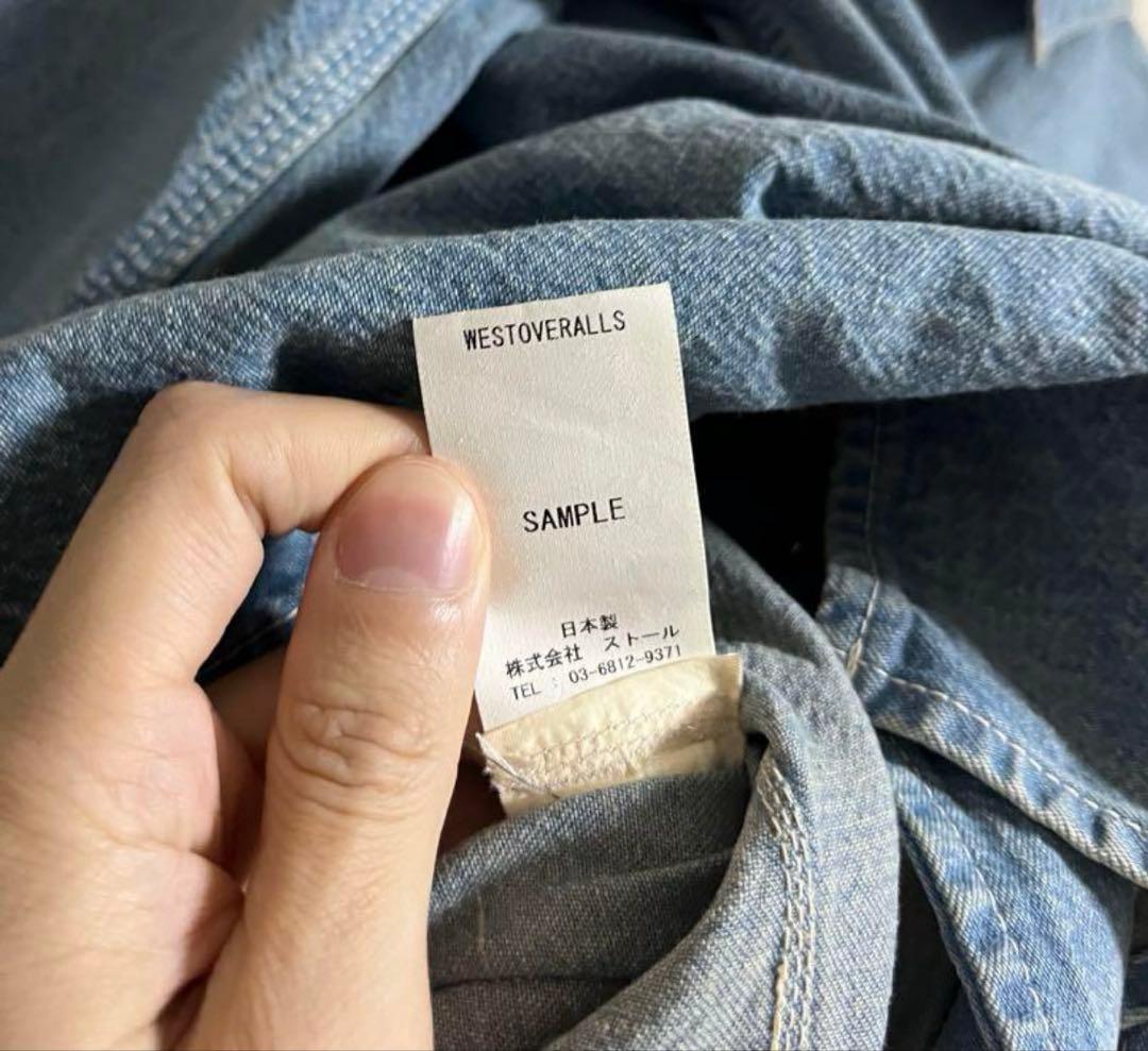 WESTOVERALLS デニム　ジャンプスーツ　オーバーオール