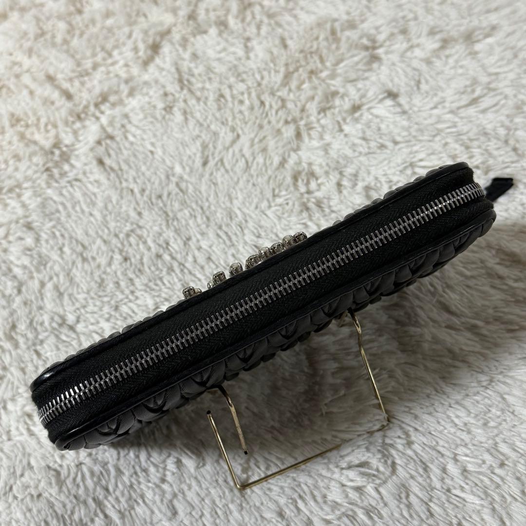 ⭐️未使用級⭐️　MIU MIU ミュウミュウ 長財布 マテラッセ ブラック