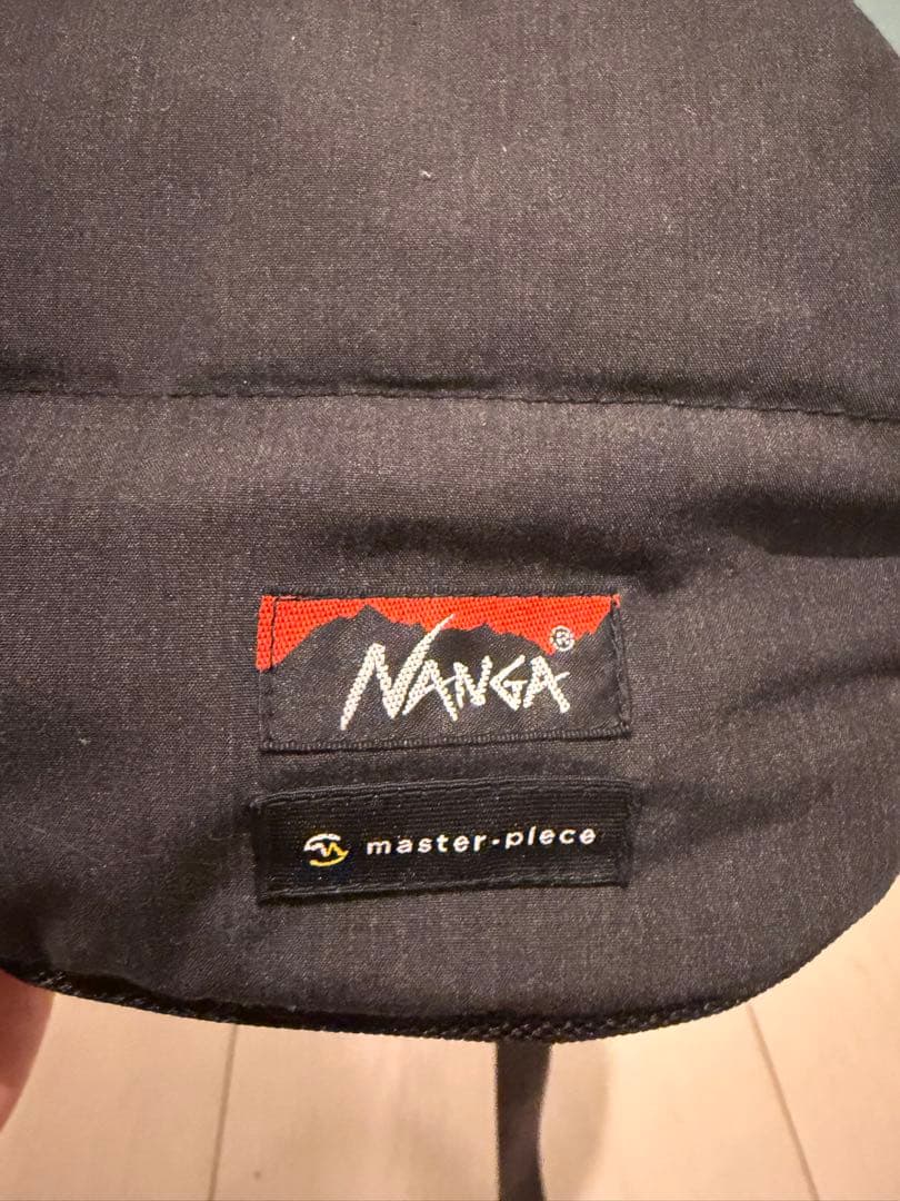 NANGA × master piece hand warmer bag