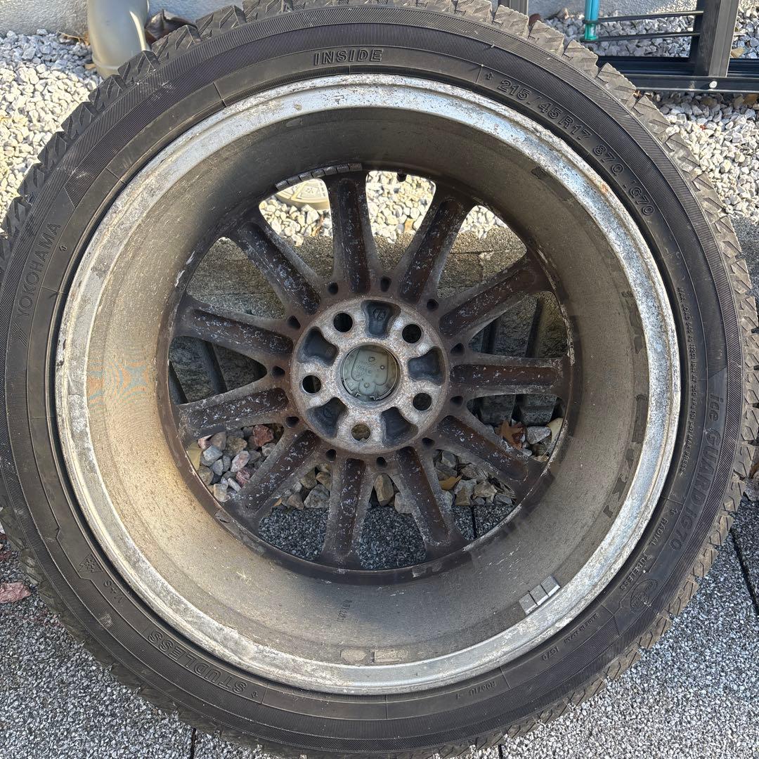 17クラウン 純オプホイール スタッドレス付