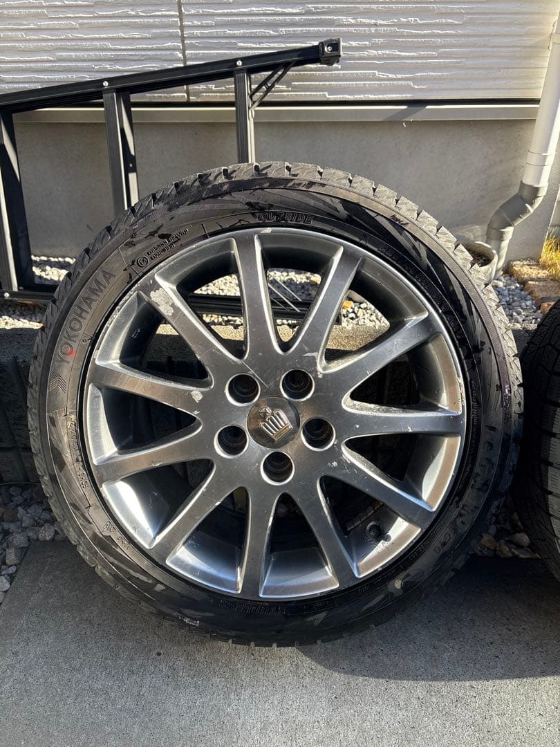 17クラウン 純オプホイール スタッドレス付