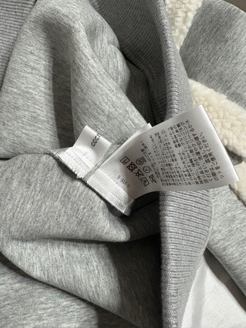 最終！シーマリー cccmalie ほぼ未使用 スウェットボアラインパーカー