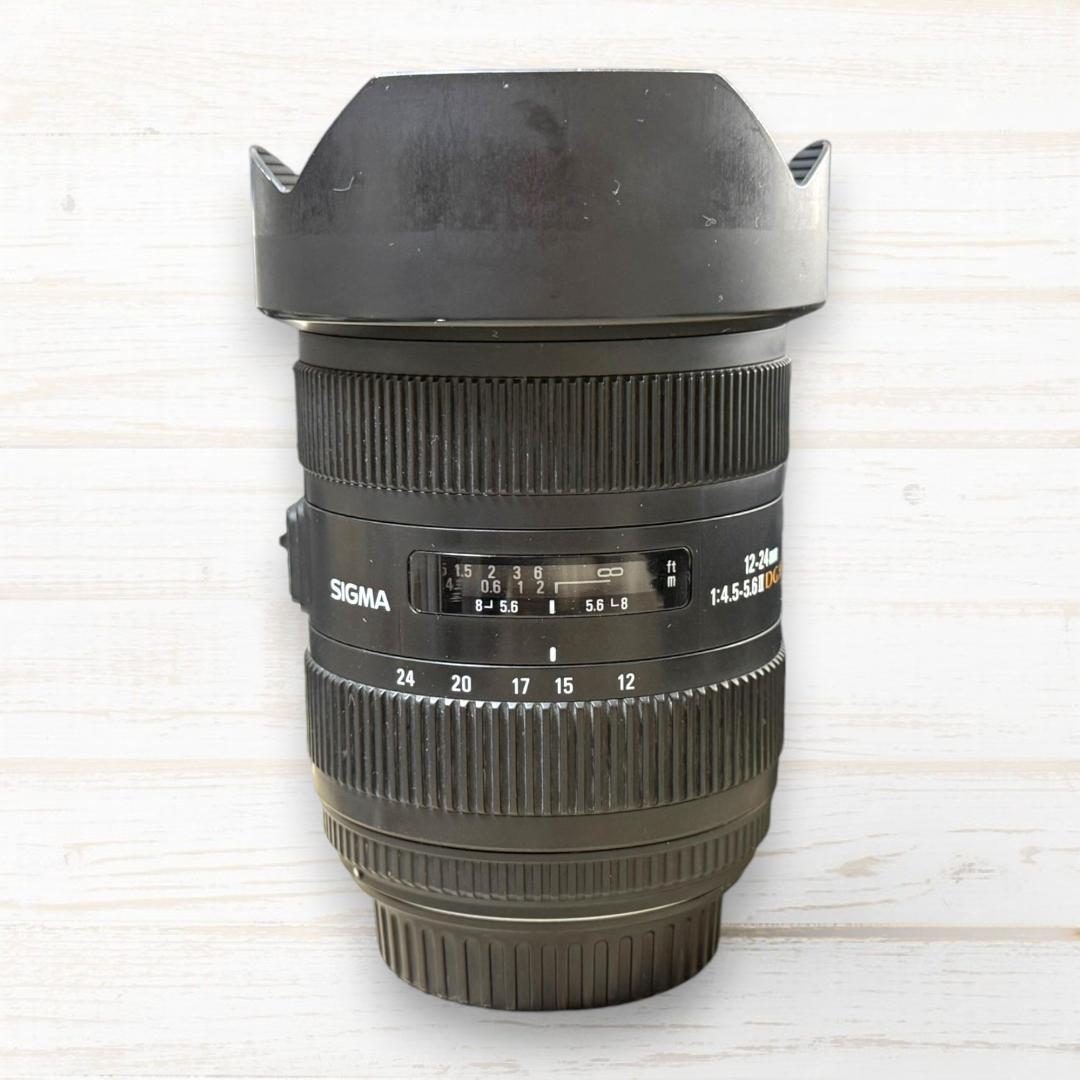 SIGMA 超広角レンズ 12-24mmⅡDG HSM Canon用 #286