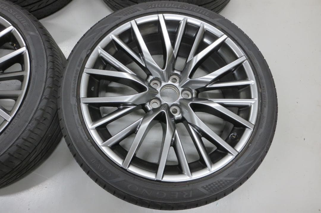 美品バリ山 レクサス RX F 純正 REGNO GRVⅡ 245/40R20