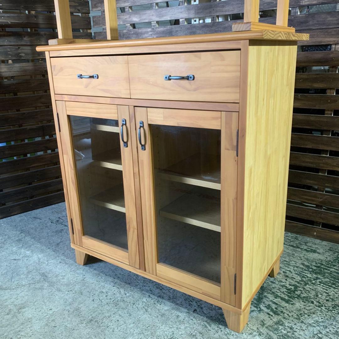 J543 MOMO NATURAL モモナチュラル LAND 食器棚