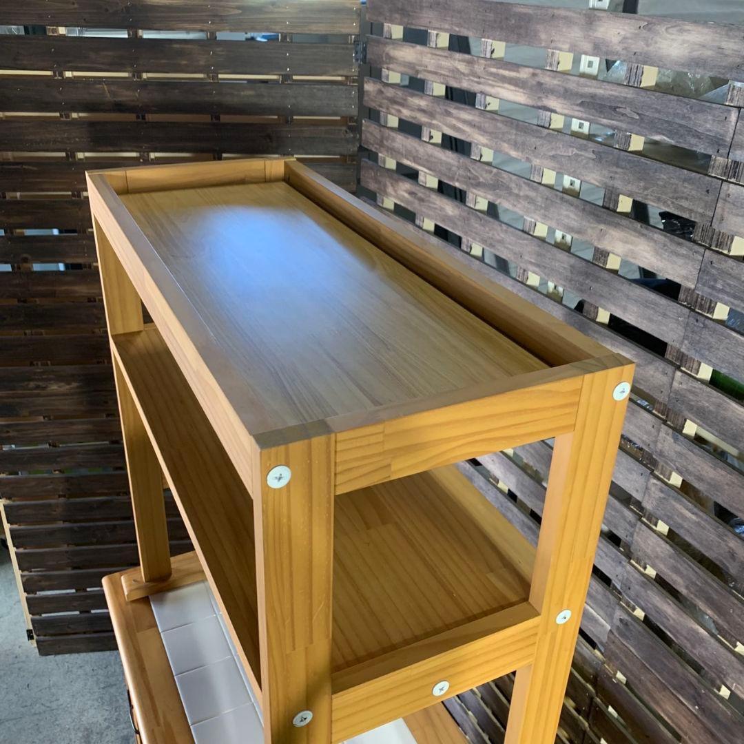 J543 MOMO NATURAL モモナチュラル LAND 食器棚