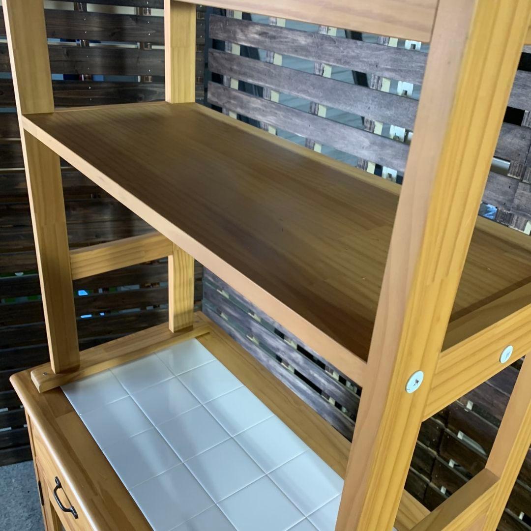 J543 MOMO NATURAL モモナチュラル LAND 食器棚