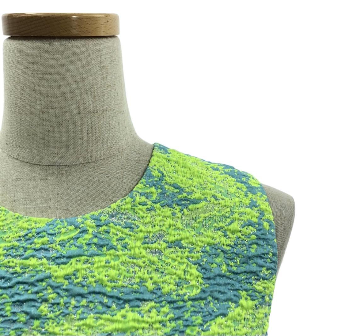 短期間出品・処分価格！未使用品・MSGM フィット&フレアワンピース IT40