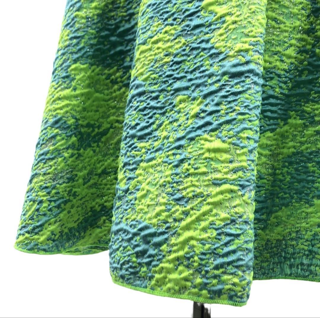 短期間出品・処分価格！未使用品・MSGM フィット&フレアワンピース IT40