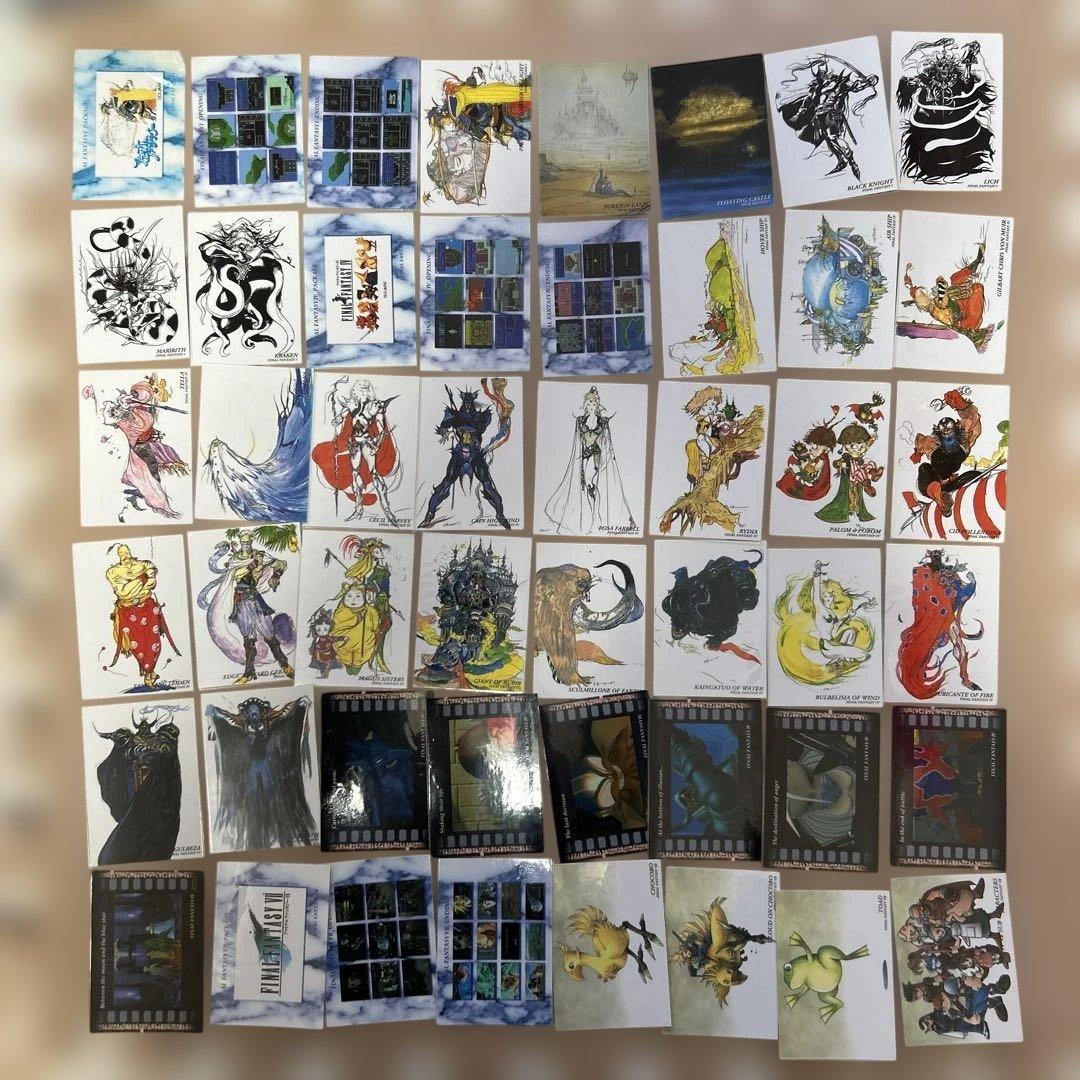 ファイナルファンタジーアートミュージアムキャラクターカードセット