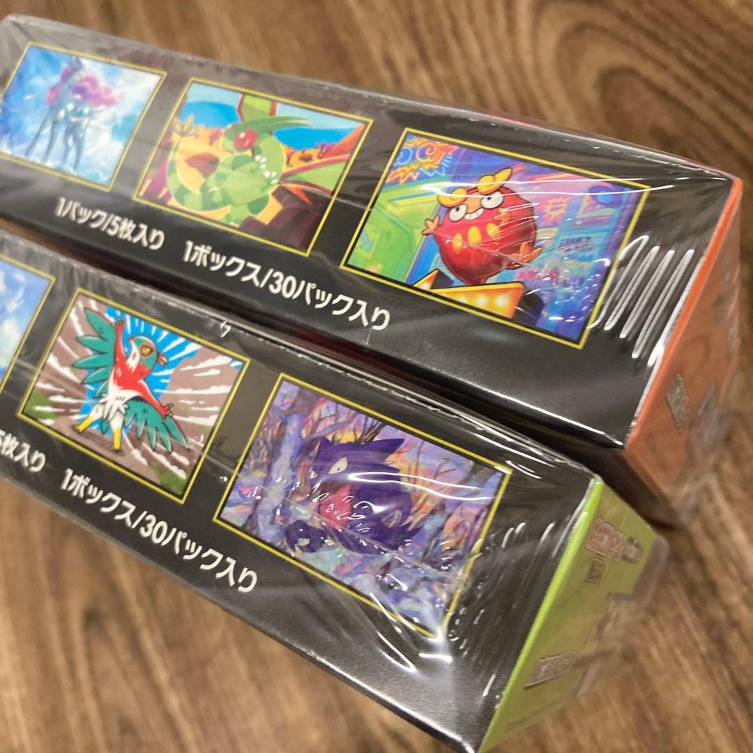 ポケモンカード　インフェルノX &ムニキス　未開封シュリンク付き　各1BOX