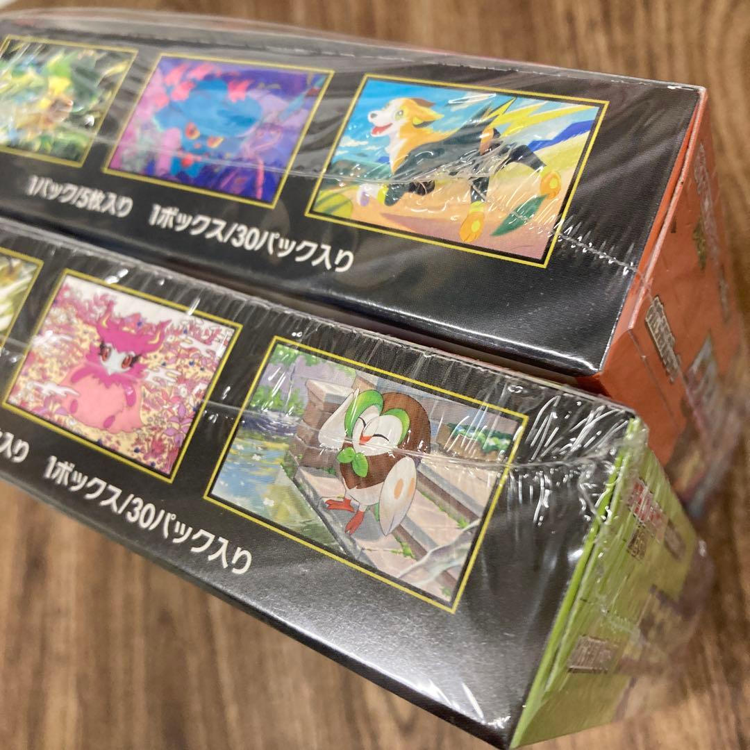 ポケモンカード　インフェルノX &ムニキス　未開封シュリンク付き　各1BOX