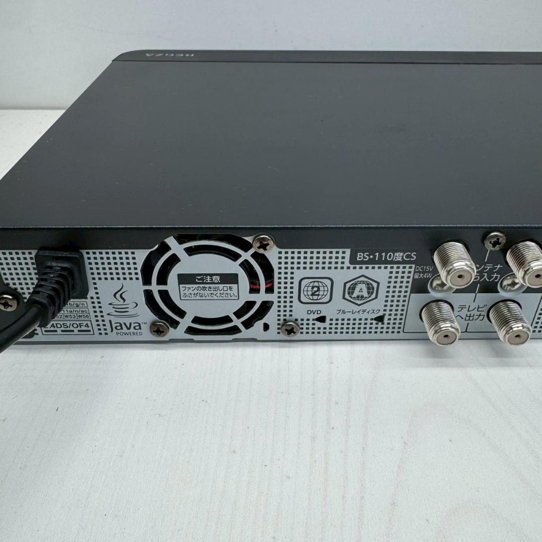 T◆TOSHIBA　REGZA　ブルーレイディスクレコーダー　DBR-W1010