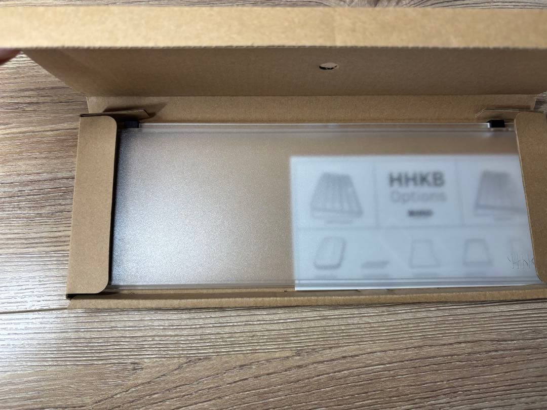 HHKBstudio 日本語配列・雪　キーボードルーフ・リストレスト付