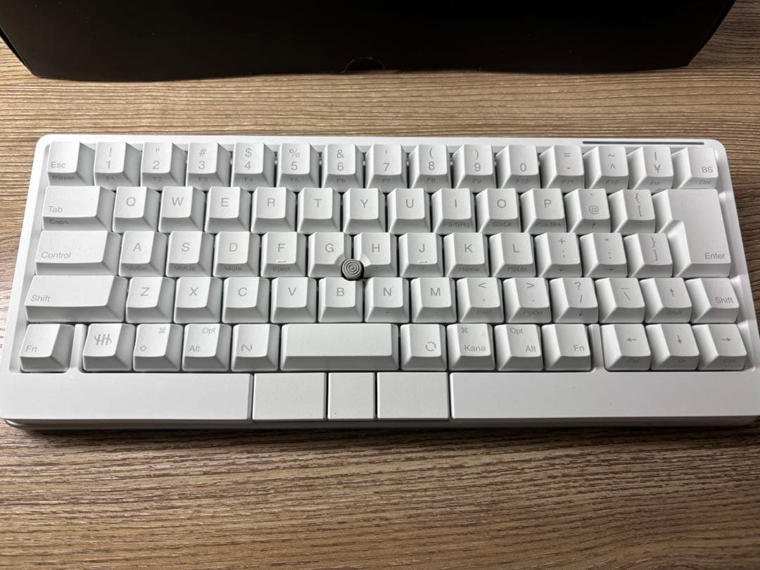 HHKBstudio 日本語配列・雪　キーボードルーフ・リストレスト付